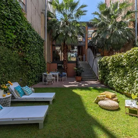 Center Private Zen House With Pool, Garden Apartman Barcelona